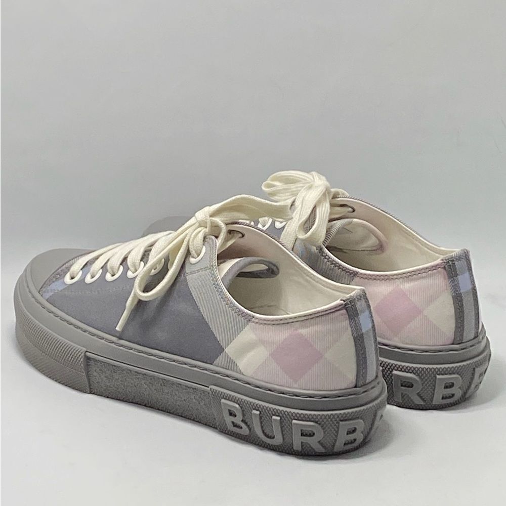 Burberry Check Canvas Low-Top Sneakers size 39.5 - Picture 7 of 12